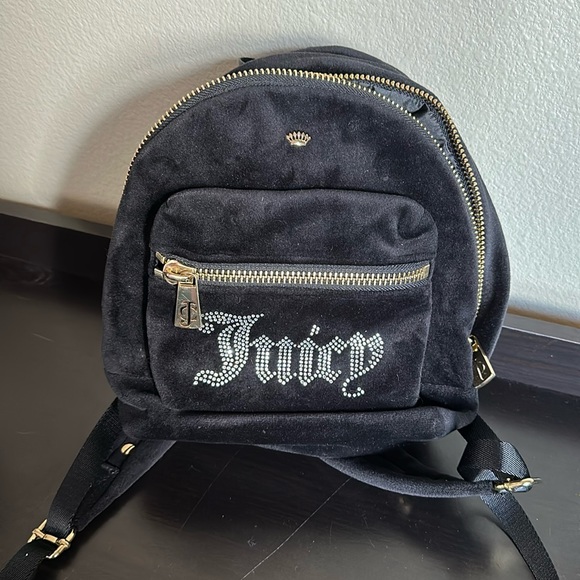 Juicy Couture Handbags - Juicy velvet mini backpack